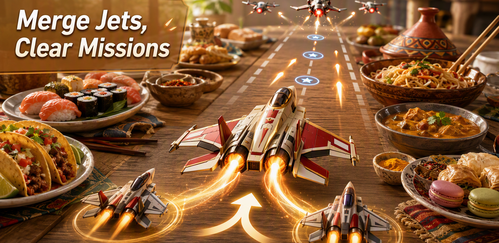 Bento: Jet Shooter gameplay